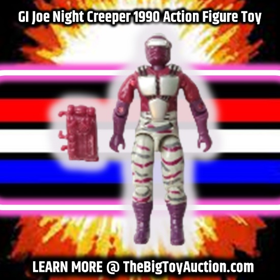 GI Joe Night Creeper 1990 Action Figure Toy