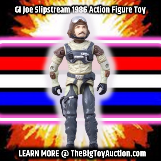 GI Joe Slipstream 1986 Action Figure Toy