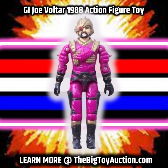 GI Joe Voltar 1988 Action Figure Toy