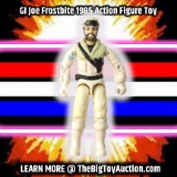 GI Joe Frostbite 1985 Action Figure Toy