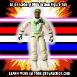 GI Joe Iceberg 1986 Action Figure Toy