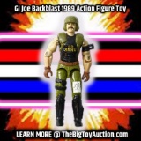 GI Joe Backblast 1989 Action Figure Toy