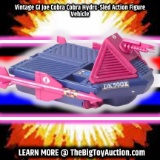 Vintage GI Joe Cobra Cobra Hydro-Sled Action Figure Vehicle
