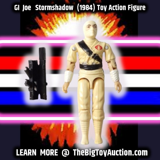 GI Joe Stormshadow (1984) Toy Action Figure