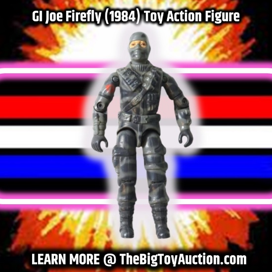 GI Joe Firefly (1984) Toy Action Figure
