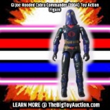 GI Joe Hooded Cobra Commander (1984) Toy Action Figure