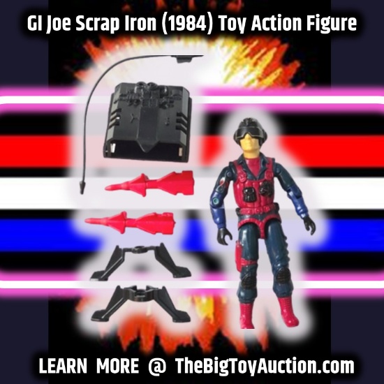 GI Joe Scrap Iron (1984) Toy Action Figure