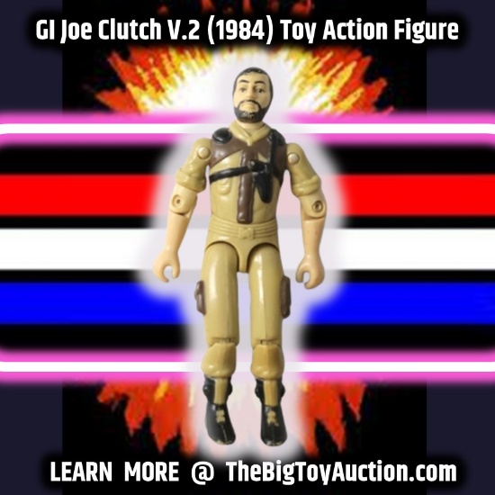 GI Joe Clutch V.2 (1984) Toy Action Figure