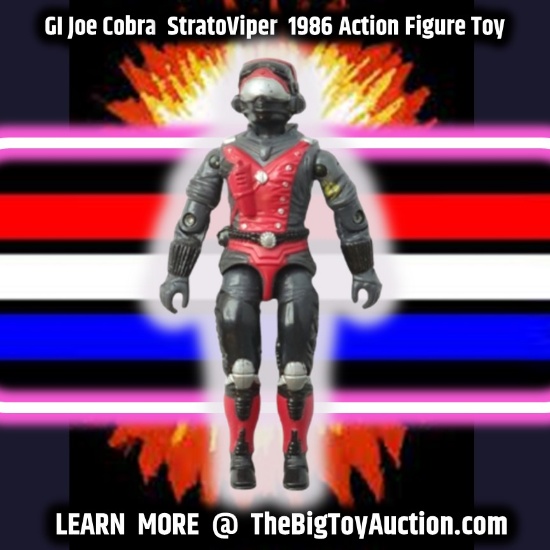GI Joe Cobra Strato-Viper 1986 Action Figure Toy