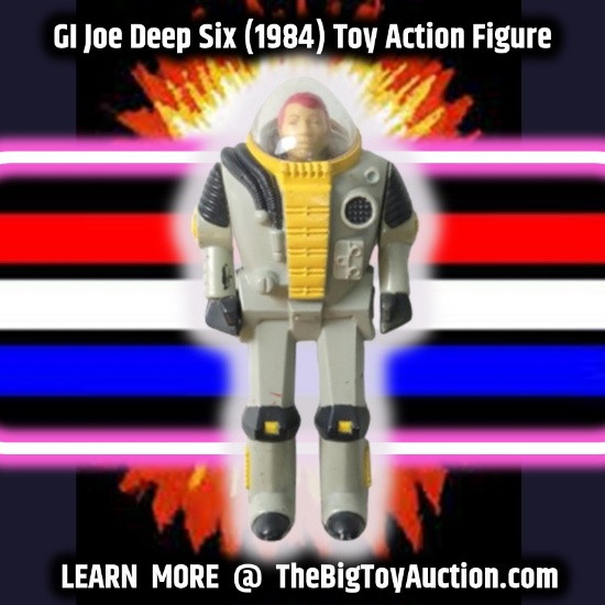 GI Joe Deep Six (1984) Toy Action Figure