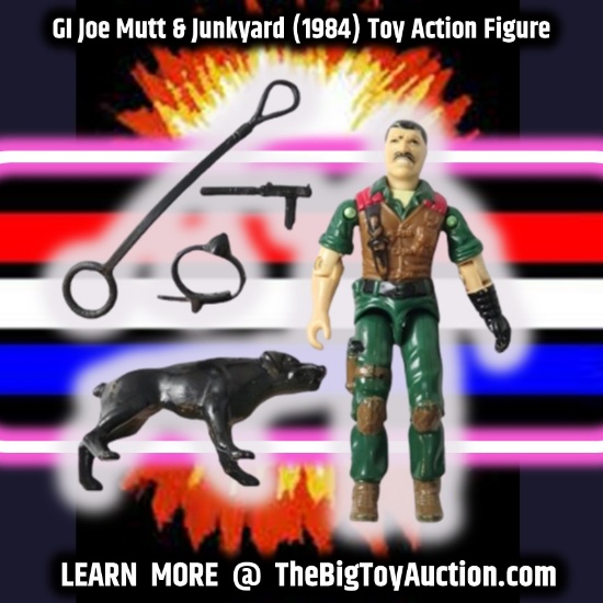 GI Joe Mutt & Junkyard (1984) Toy Action Figure
