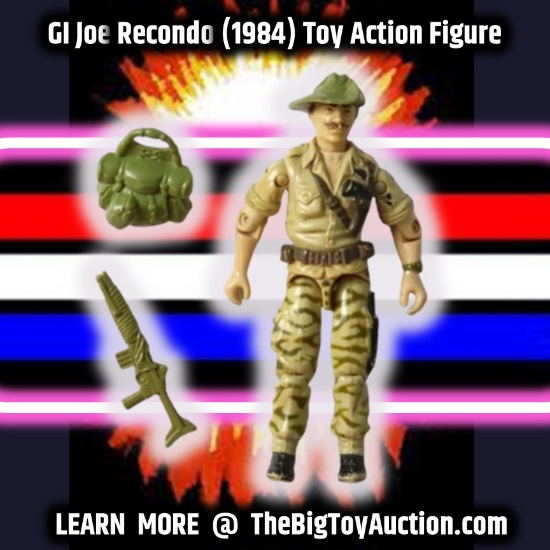 GI Joe Recondo (1984) Toy Action Figure
