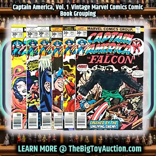 Captain America, Vol. 1  Vintage Marvel Comics Comic Book Grouping