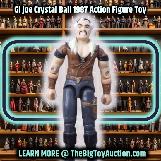 GI Joe Crystal Ball 1987 Action Figure Toy