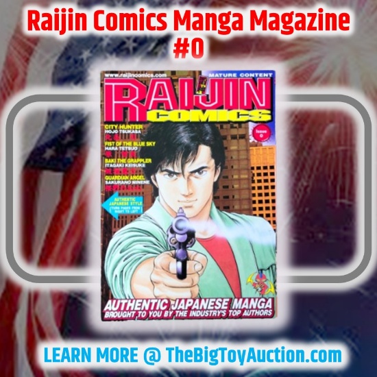 Raijin Comics Manga Magazine #0