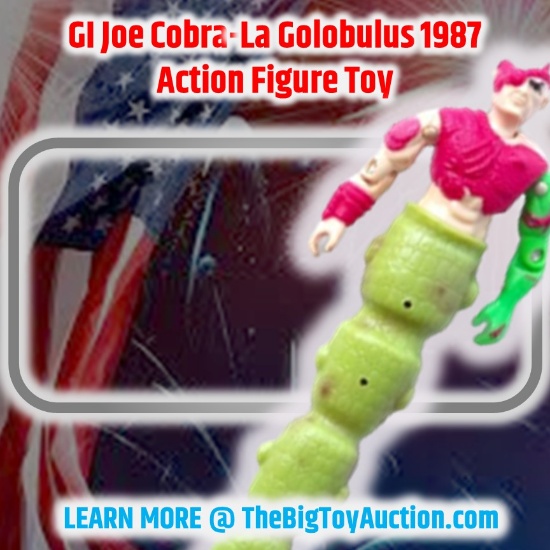 GI Joe Cobra-La Golobulus 1987 Action Figure Toy