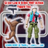 GI Joe Law & Order 1987 Action Figure Toy