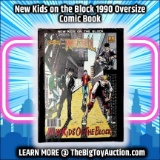 New Kids on the Block 1990 Oversize Comic Book