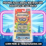 Matchbox Across America New Jersey 50th Anniversary Die Cast Vehicle