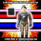GI Joe Major Bludd 1983 Action Figure Toy