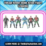 Vintage Kenner Batman Grouping of Robin Action Figures