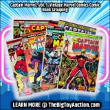 Captain Marvel, Vol. 1  Vintage Marvel Comics Comic Book Grouping