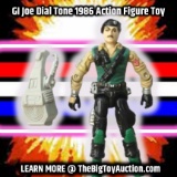 GI Joe Dial-Tone 1986 Action Figure Toy