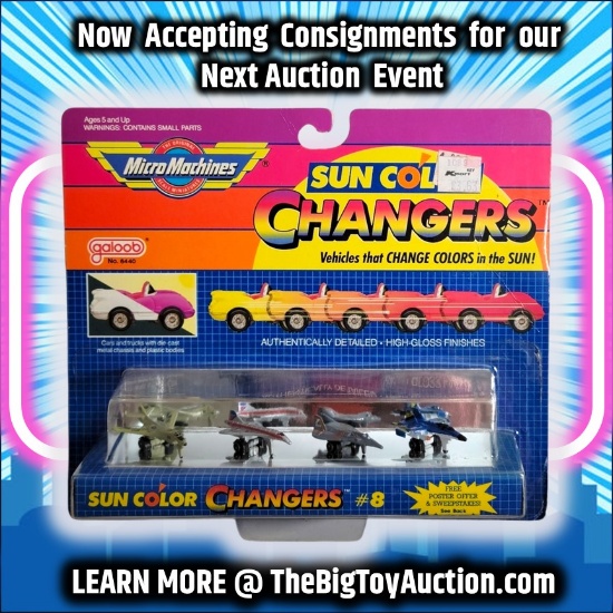 Micro Machines Sun Color Changers #8 1988 Planes