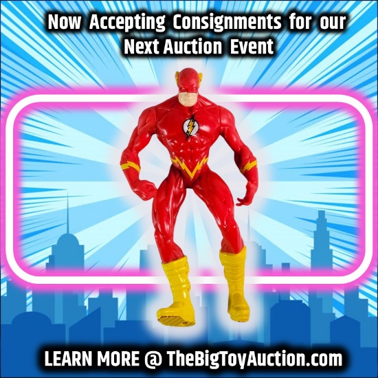 Vintage DC Comics Total Justice The Flash 5” Kenner Action Figure Toy - 1996