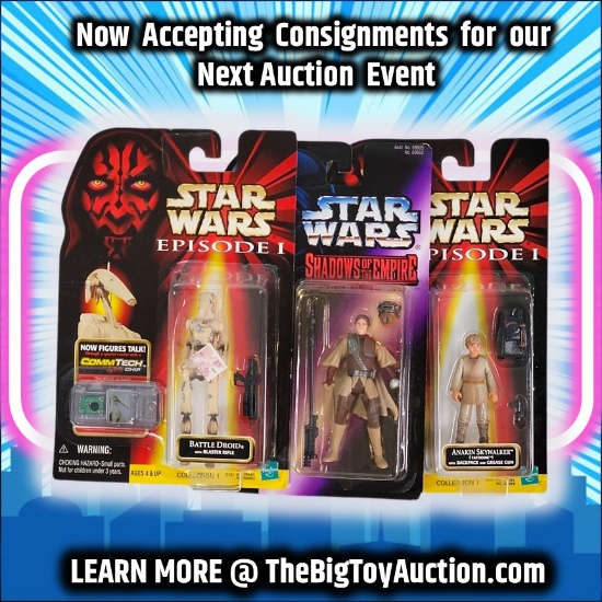 Vintage Star Wars Carded Kenner/Hasbro Action Figure Grouping