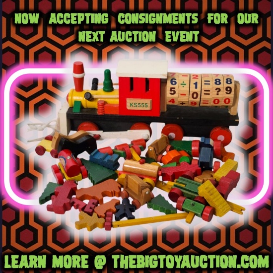 Vintage Wooden Train & Village Toy City/Vehicle/Animals/Accessories Grouping