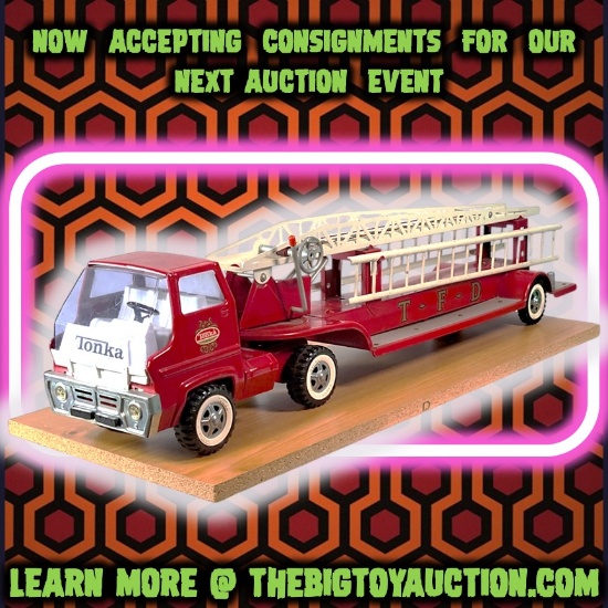 Vintage Tonka TFD Ariel Hook & Ladder Tonka Pressed Steel Fire Truck