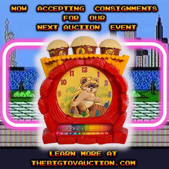 1984 Kenner Star Wars Return of the Jedi Wicket the Ewok Teaching Clock