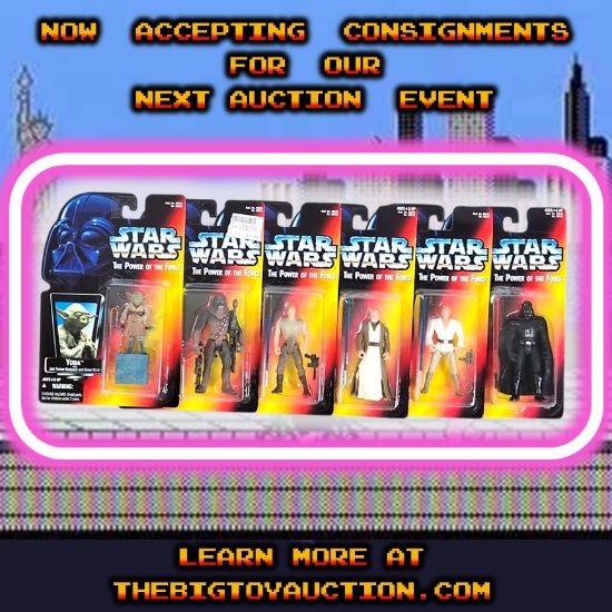 Vintage Star Wars Power of the Force (PotF) Red Carded Kenner/Hasbro Action Figure Grouping