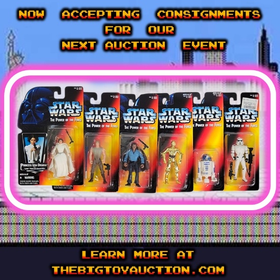 Vintage Star Wars Power of the Force (PotF) Red Carded Kenner/Hasbro Action Figure Grouping