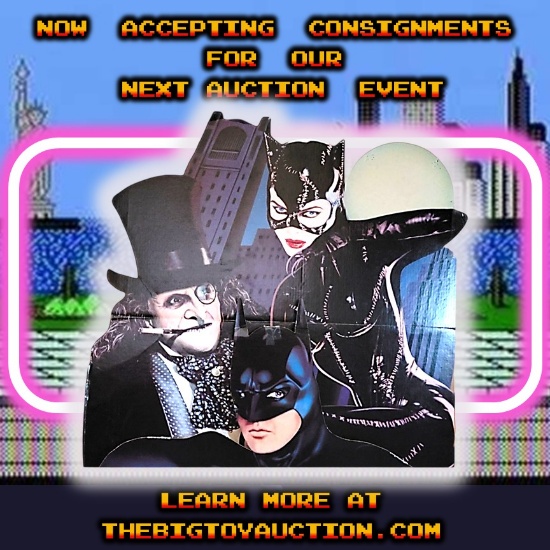 1992 Batman Returns Promotional In-Store Movie Display Standee