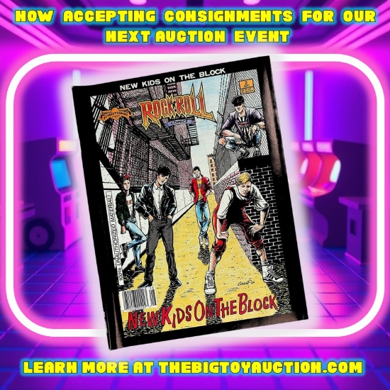 New Kids on the Block 1990 Oversize Comic Book