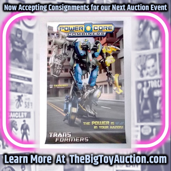 Power Core Combiners Convention Promo Poster