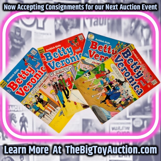 Archie's Girls Betty and Veronica  Vintage Archie Comic Publications Comic Book Grouping