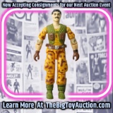 GI Joe Claymore 1986 Action Figure Toy