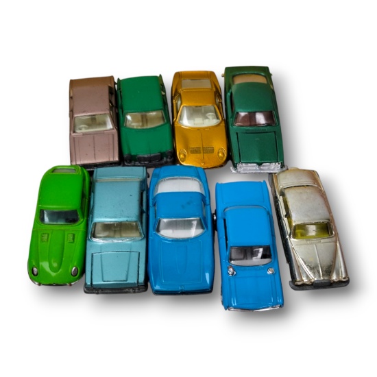 Vintage DieCast Vehicle Grouping: Older Lesney, Matchbox etc.