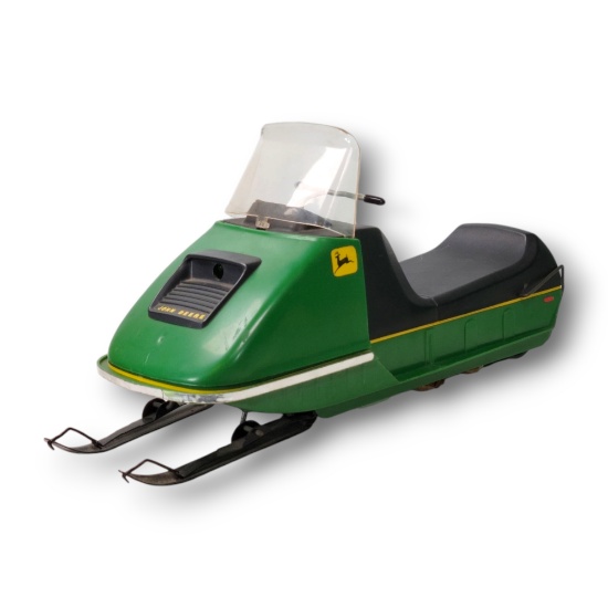 Vintage Normatt John Deere 400 Toy Snowmobile – Untested Battery Operated Model