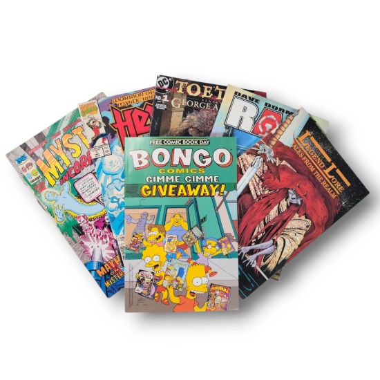 Collectible First Edition #1s Comic Book Grouping