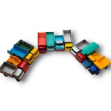 Vintage DieCast Truck Vehicle Grouping: Older Lesney, Matchbox etc.