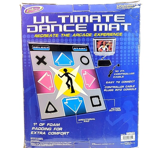 Intec Ultimate Dance Mat for Sony Playstation 2 Party Game