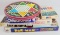 Lot of (6) Vintage Board Games – Pac-Man, Clue, Hi-Q, Family Feud, More
