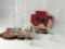 Lot of 6 Das Awkscht Fescht & Car Show Awards – Glass, Wood, and Train-Shaped Souvenirs (1981–1989)
