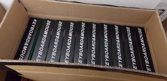 2 Cases of Multimedia Keyboard & Mouse in Retail Packaging