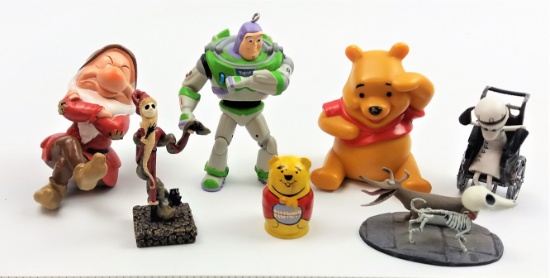 Lot of Collectible Disney Smalls / Desk Items