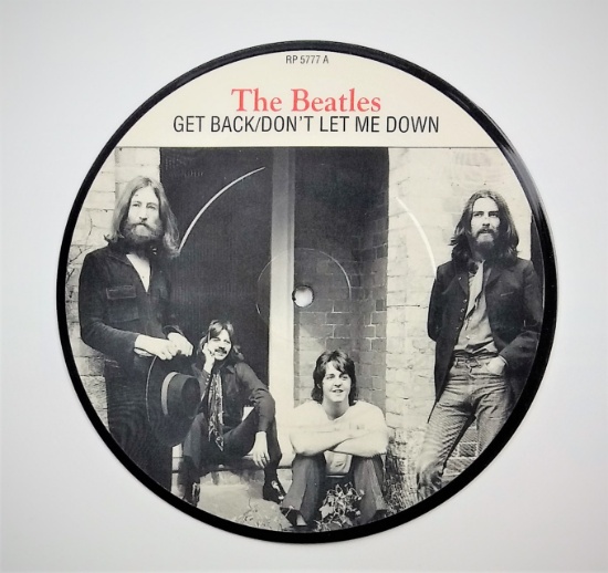 The Beatles 20th Anniversary Picture Disc 45 – “Get Back / Don’t Let Me Down” Parlophone UK